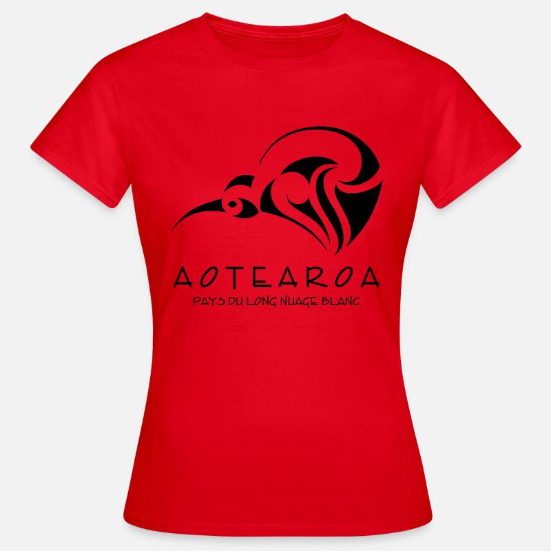 Aotearoa - Women's T-Shirt - red