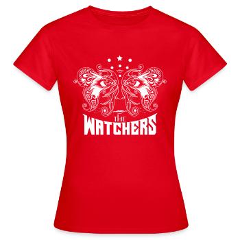 Die Wächter - The Watchers - Women's T-Shirt - red - Front - AI Model Female 172 dark (172cm)