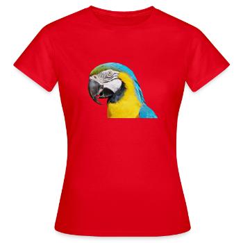 ARA Bird - Frauen T-Shirt - Rot - Vorne - AI Model Female 172 dark (172cm)
