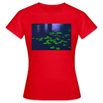 Testnetzwerk - Frauen T-Shirt - Rot - Vorne - AI Model Female 172 dark (172cm)