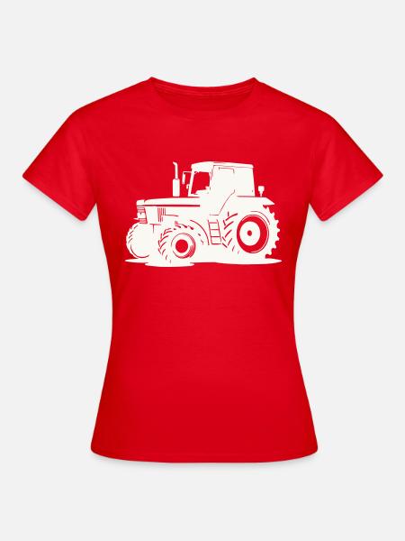 Tractor - Women's T-Shirt - red