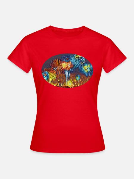 Silvester - Frauen T-Shirt - Rot