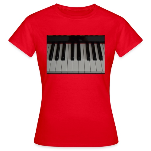 Piano - Vrouwen T-shirt