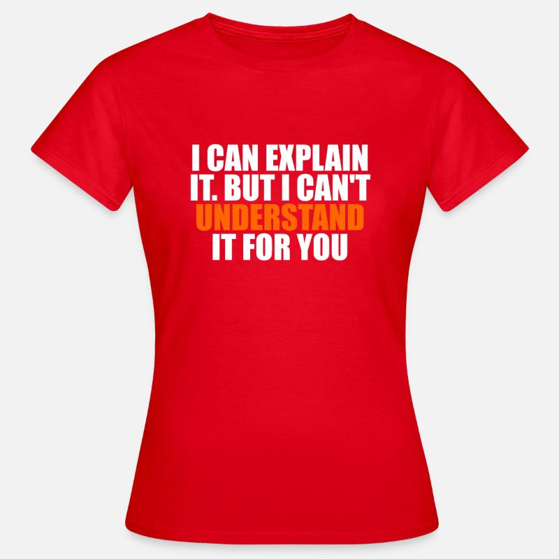Enwickler SW Programmierer Software linux - Frauen T-Shirt - Rot