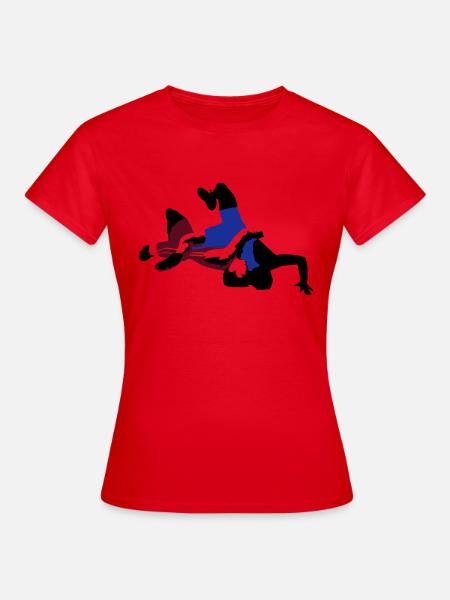 Ringer, Ringen - Frauen T-Shirt - Rot