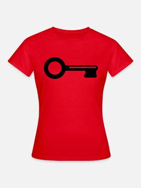 key_f1 - Frauen T-Shirt - Rot