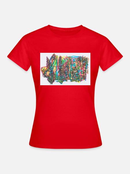 240626 02 - Frauen T-Shirt - Rot