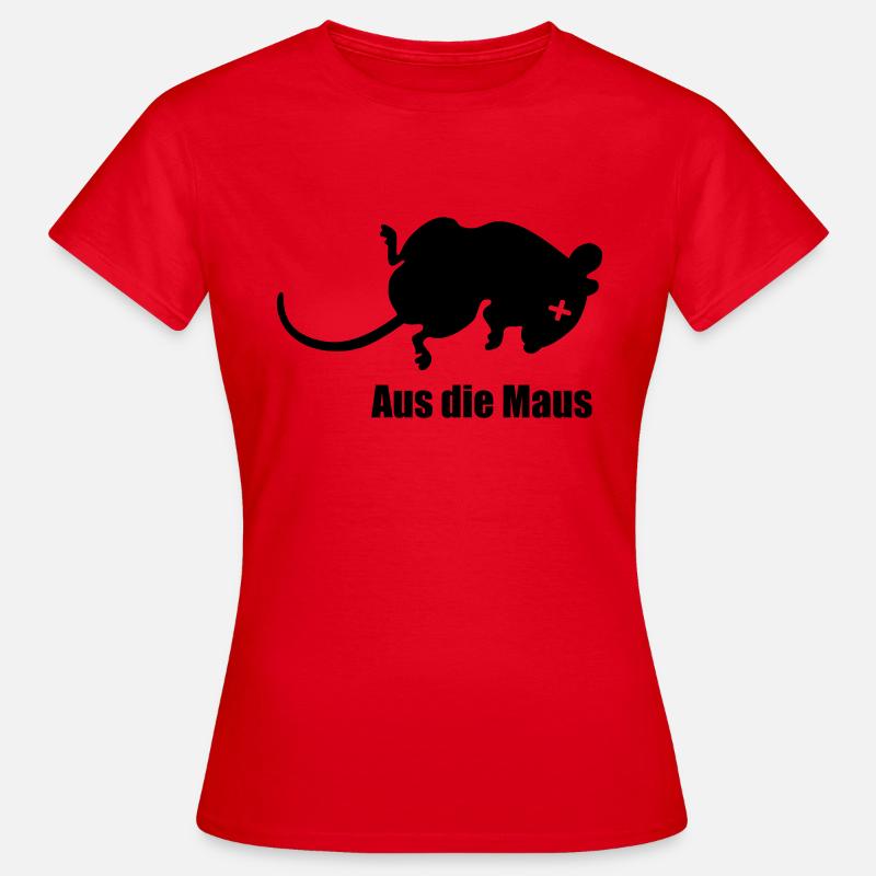 From the mouse - Women's T-Shirt - red