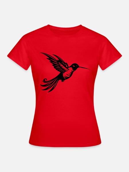 Kolibri - Frauen T-Shirt - Rot