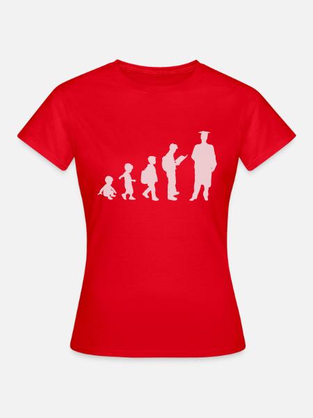 Diplom - Frauen T-Shirt - Rot