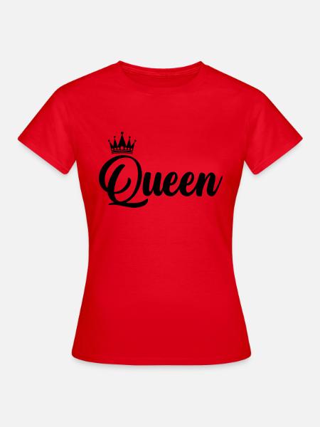 queen - Frauen T-Shirt - Rot