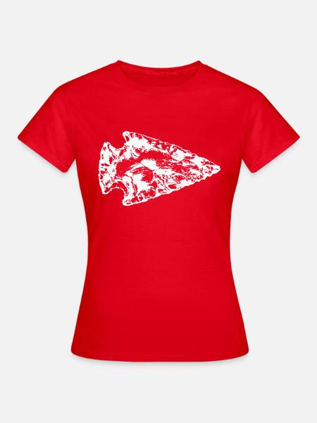 Pfeilspitze - Frauen T-Shirt - Rot