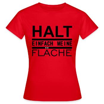 Segelflugzeug Segelfliegen Segelflieger - Frauen T-Shirt - Rot - Vorne - AI Model Female 172 dark (172cm)