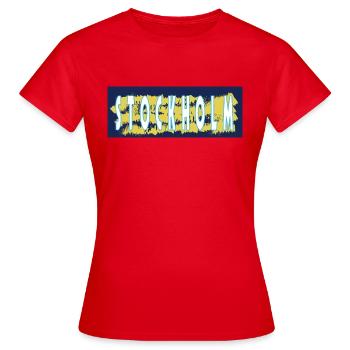 Stockholm - Frauen T-Shirt - Rot - Vorne - AI Model Female 172 dark (172cm)