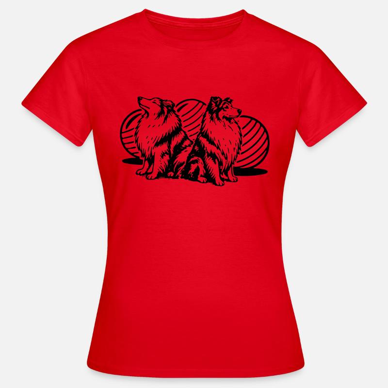 Driftball (colorable) - Women's T-Shirt - red