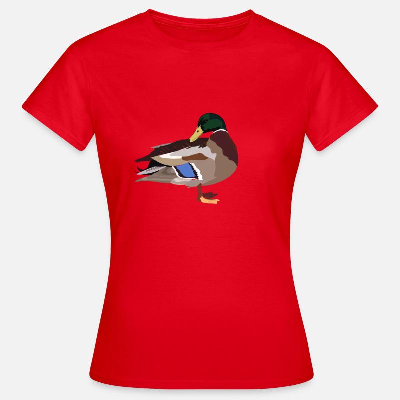 duck - Women's T-Shirt - red