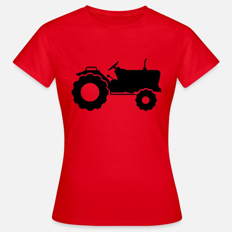 tractor - Women's T-Shirt - red