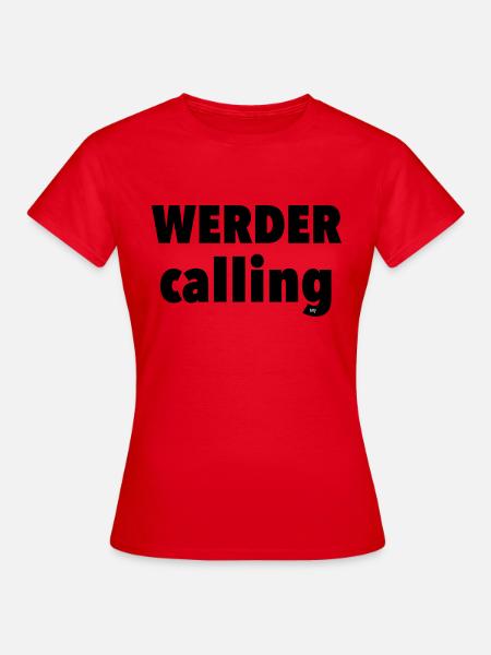 Bremen, Werder - Women's T-Shirt - red