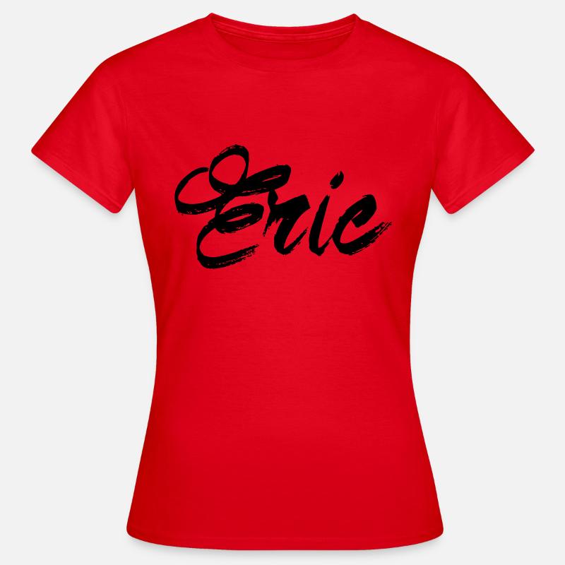 Eric - T-shirt Femme - rouge