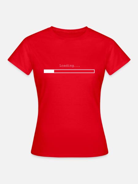 Laden - Frauen T-Shirt - Rot