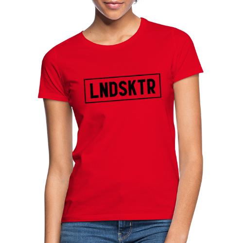 LNDSKTR zwart - Vrouwen T-shirt
