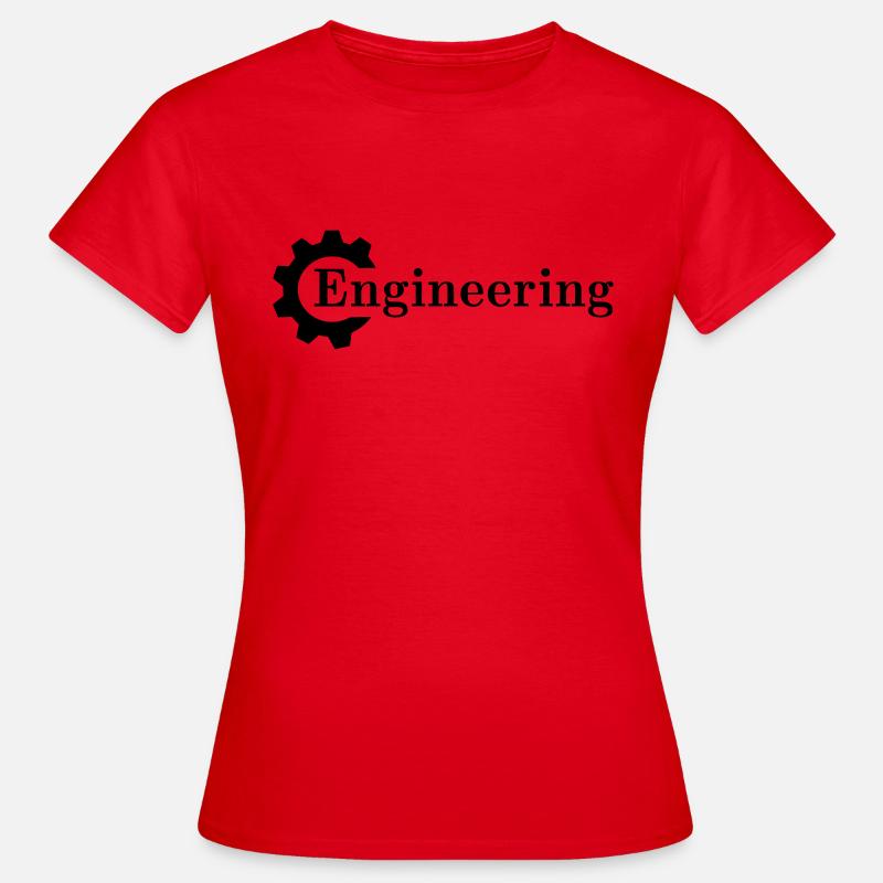 Engineer logo - Women's T-Shirt - red