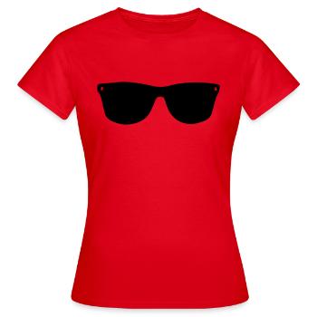 retro - T-shirt Femme - rouge - Devant - AI Model Female 172 dark (172cm)