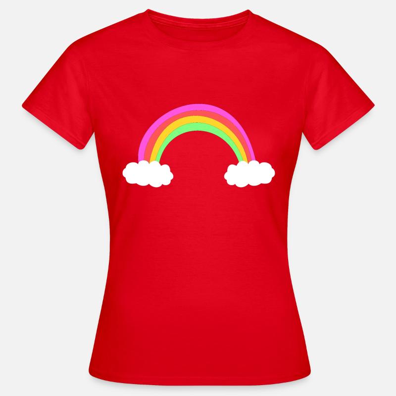 rainbow - Women's T-Shirt - red