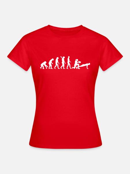 Fitnesstrainerin - Frauen T-Shirt - Rot