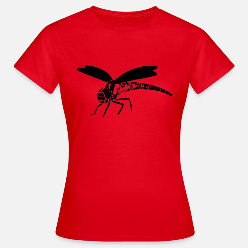 dragonfly - Women's T-Shirt - red
