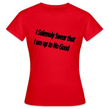 GOOD - T-shirt Femme - rouge - Devant - AI Model Female 172 dark (172cm)