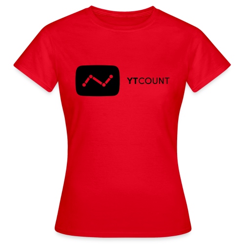 YTCount Logo White - Vrouwen T-shirt