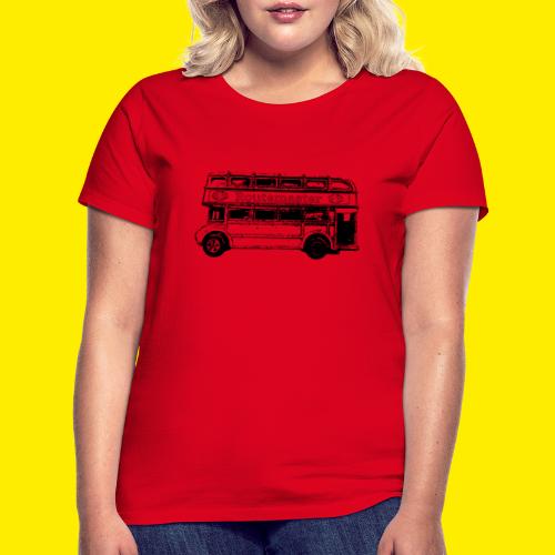 Rutemester London Bus - Dame-T-shirt