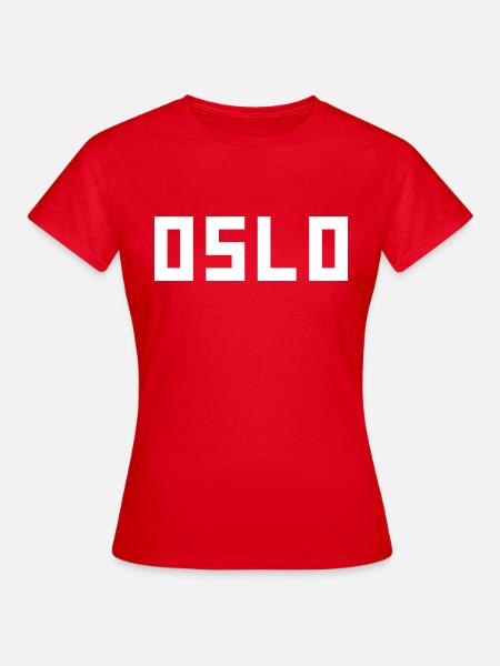 Oslo - Frauen T-Shirt - Rot