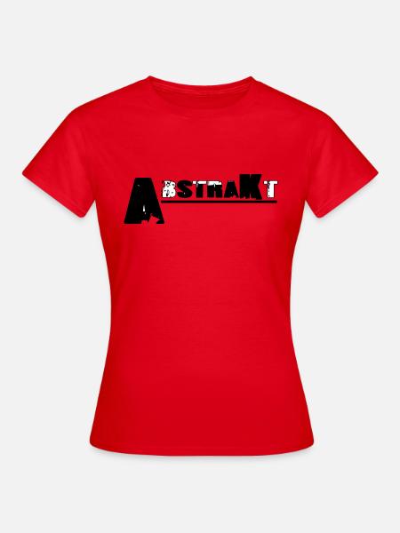 AbstraKt - Frauen T-Shirt - Rot