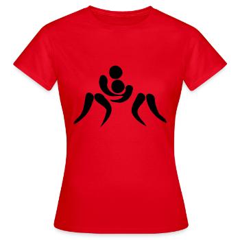 judo - T-shirt Femme - rouge - Devant - AI Model Female 172 dark (172cm)