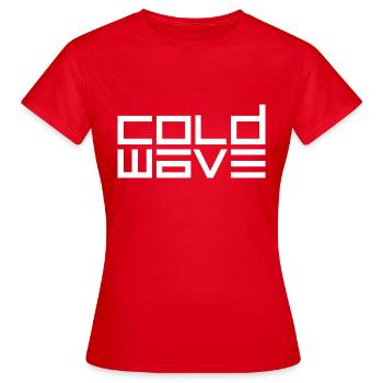 vague de froid - T-shirt Femme - rouge - Devant - AI Model Female 172 dark (172cm)