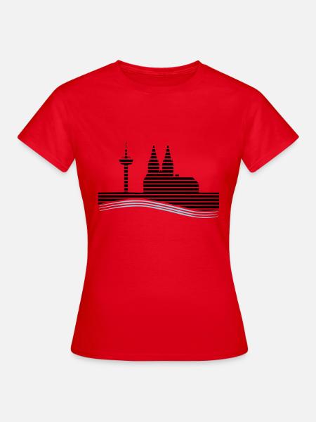 Köln - Frauen T-Shirt - Rot