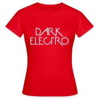électro sombre - T-shirt Femme - rouge - Devant - AI Model Female 172 dark (172cm)