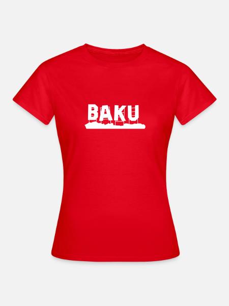 Baku - Frauen T-Shirt - Rot
