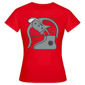 Against all odds - Women's T-Shirt - red - Front - AI Model Female 172 dark (172cm)