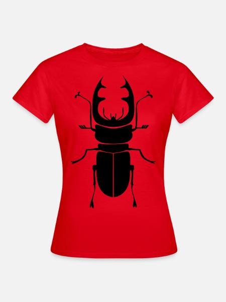 Käfer - Frauen T-Shirt - Rot