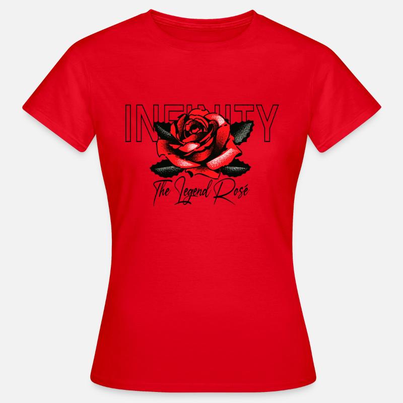 Legend Infinity Rose - Women's T-Shirt - red