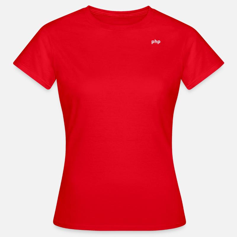 PHP Dev Life White - Frauen T-Shirt - Rot