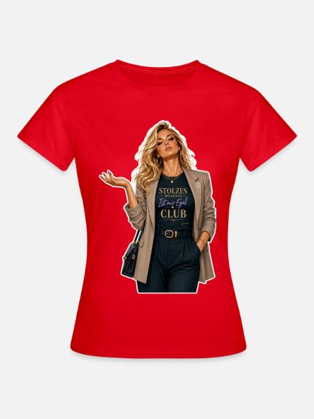 Stolzes Mitglied - Frauen T-Shirt - Rot