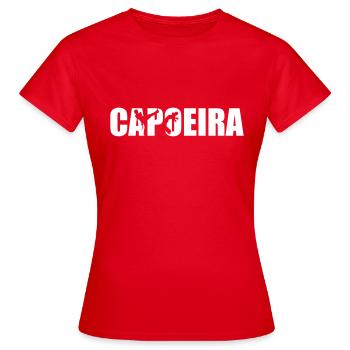 Capoeira - T-shirt Femme - rouge - Devant - AI Model Female 172 dark (172cm)