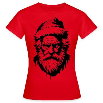 Très vilain, très vilain en effet - T-shirt Femme - rouge - Devant - AI Model Female 172 dark (172cm)