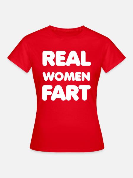 Real Women - Frauen T-Shirt - Rot