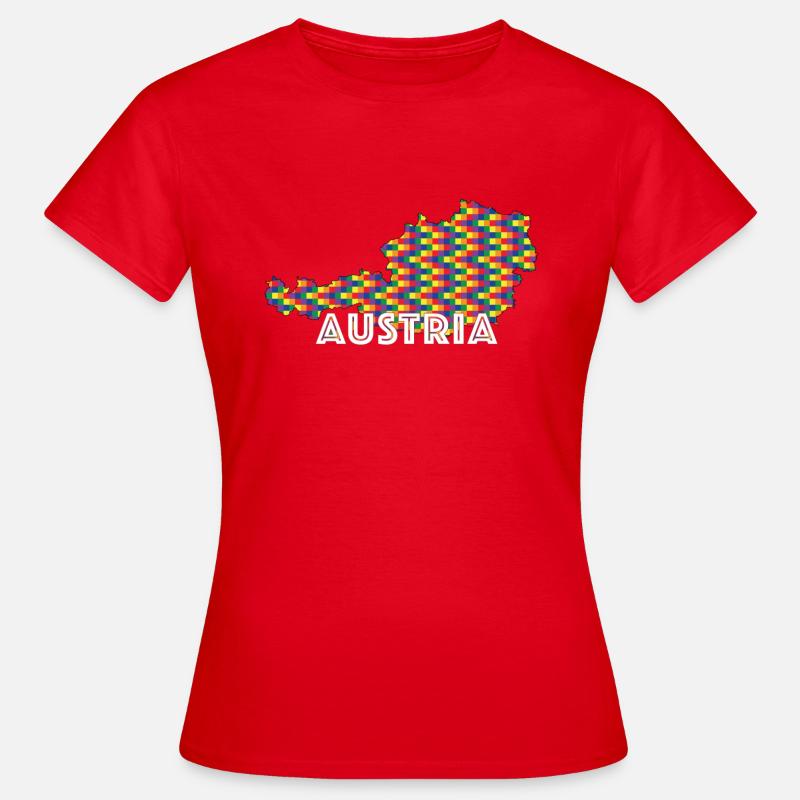 Austria Pride - Women's T-Shirt - red