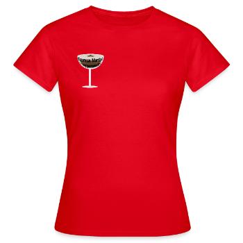 Espresso Martini - Frauen T-Shirt - Rot - Vorne - AI Model Female 172 dark (172cm)